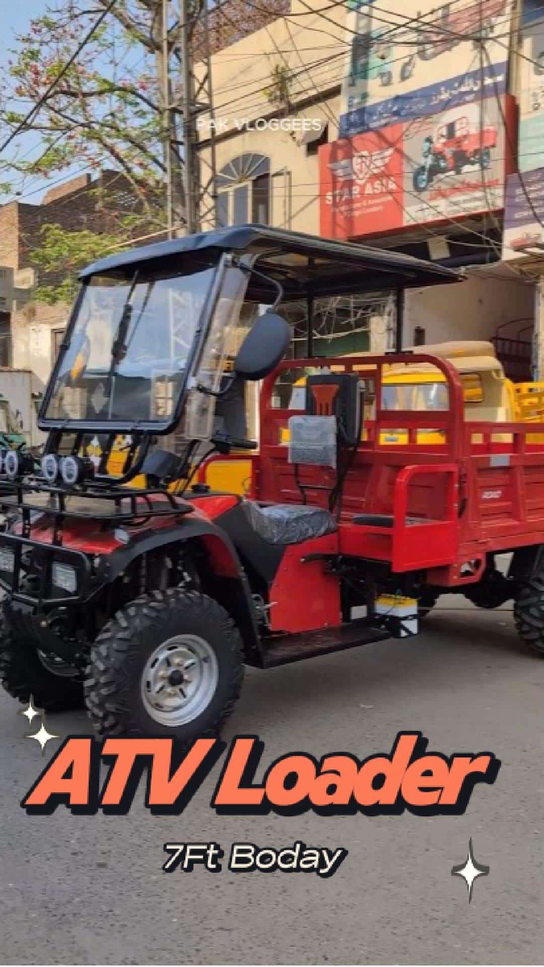 200 cc 4x4 Road Prince Loader Rickshaw Launched in Pakistan