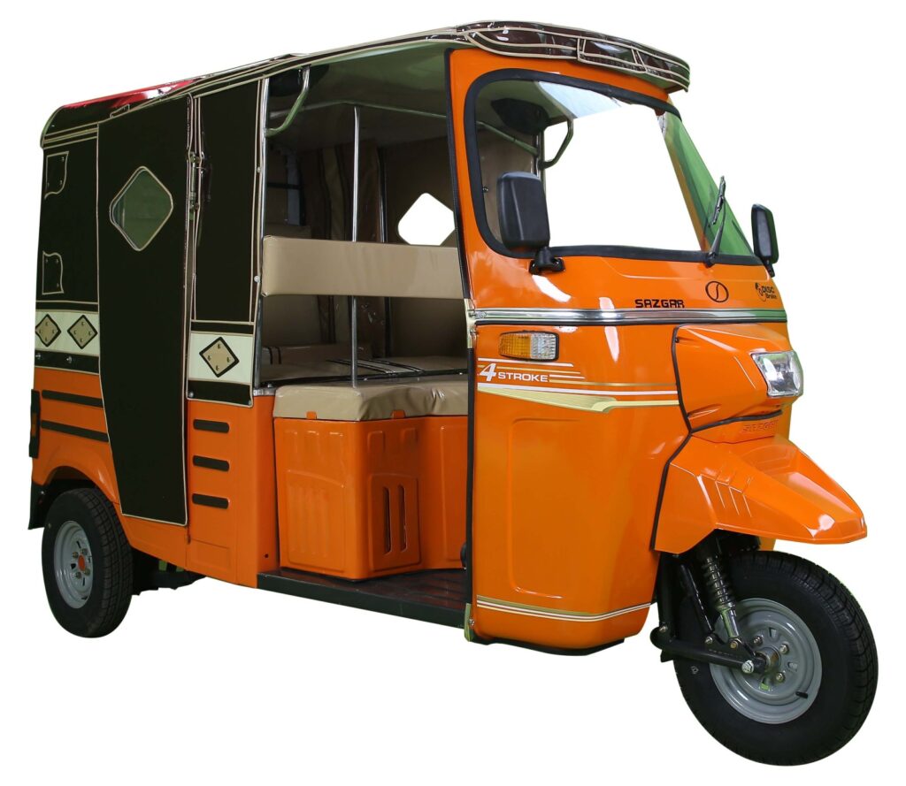 Sazgar Orange XL Model Rickshaw